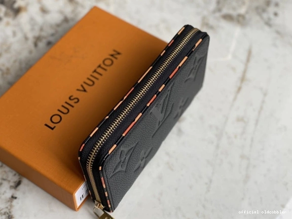 Official oldcobbler LOUIS VUITTON ZIPPY WALLET 0712